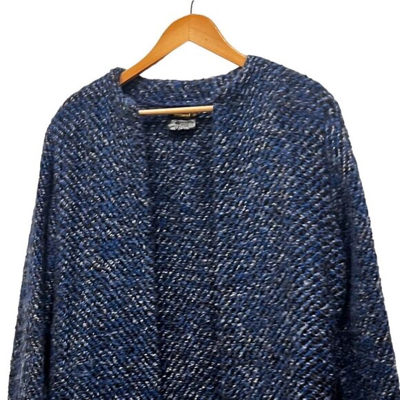 Tapestries Ireland Helena Ruuth Blue Pockets Wool Blend Cardigan Jacket Large - Picture 12 of 12